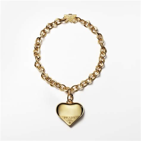 prada credit card bracelet|heart charm necklace magenta Prada.